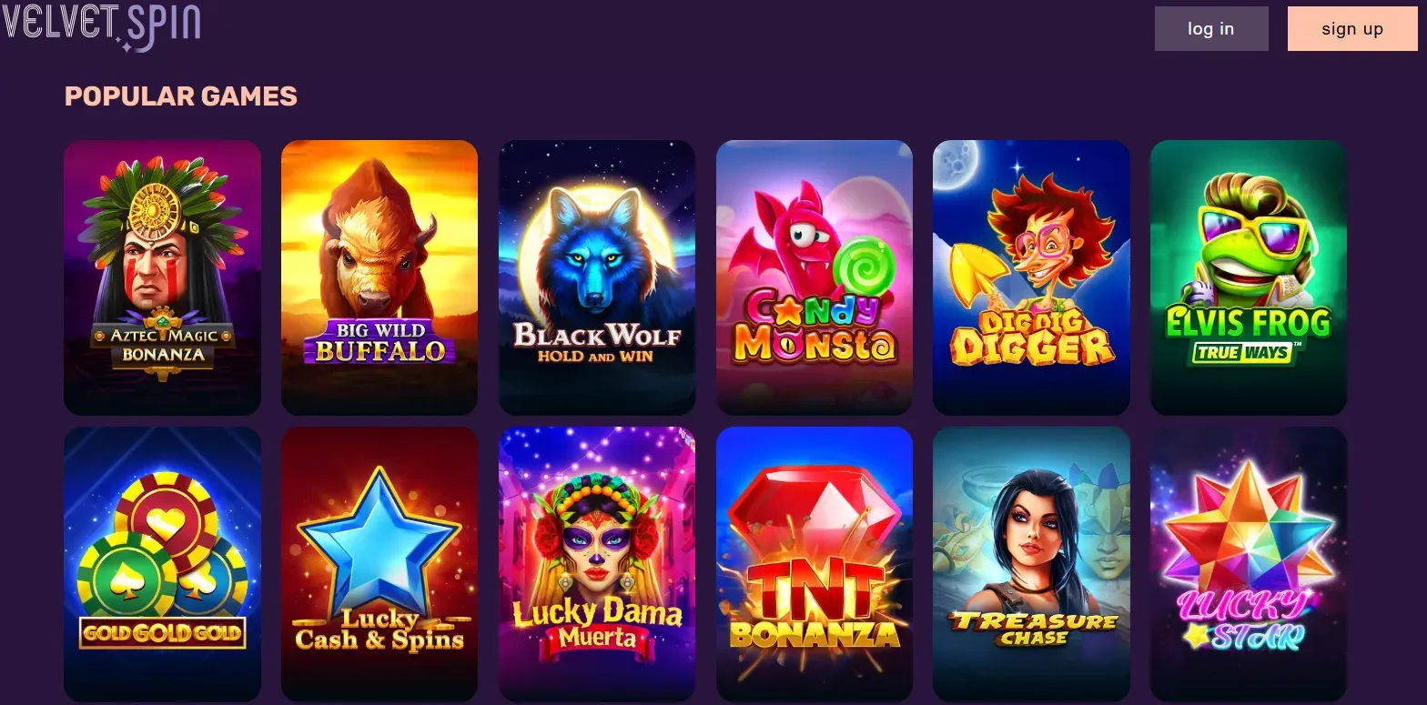Velvet Spins Casino