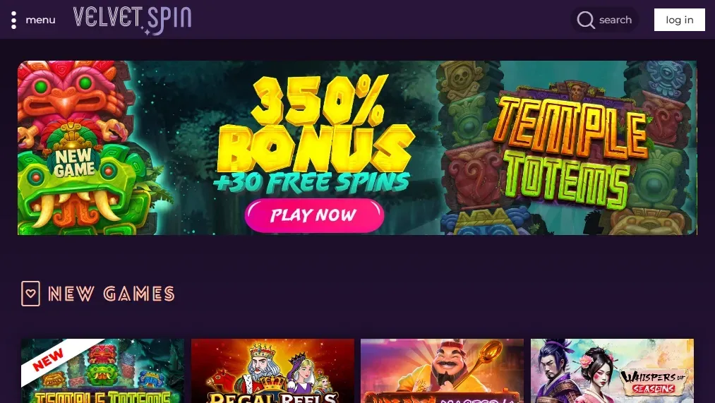 Velvet Spins Casino